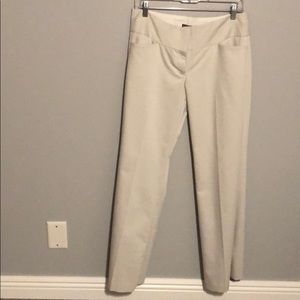 EXPRESS. pin stripe editor pant. 6 regular.